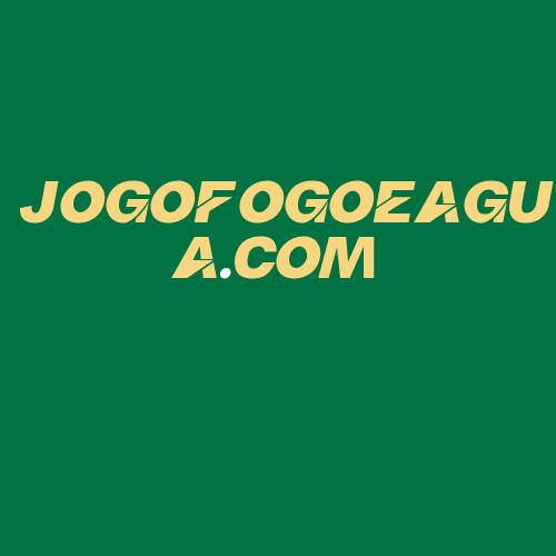 Logo da JOGOFOGOEAGUA